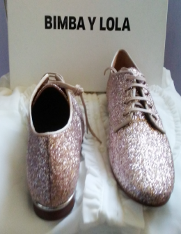 Zapatos glitter brilli Bimba y Lola