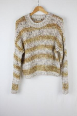 jersey oversize punto rayas vila