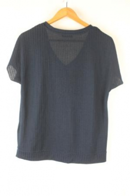 camiseta punto canale azul parfois