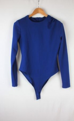 body azul zara