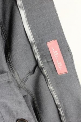 pantalon pinzas gris