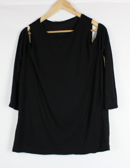 camiseta cout out zara