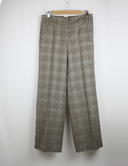 pantalon cuadro gales lana massimo dutti 42