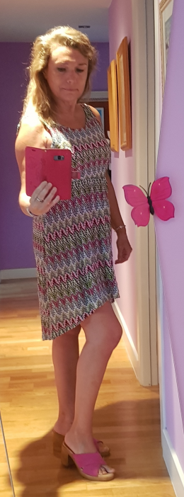 Vestido veraniego corte desigual