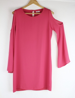vestido gasa T/ M-L