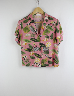 camisa tropical mango s/m/l