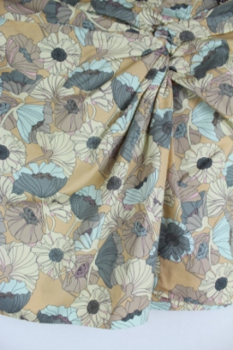 falda floral mango 36/38