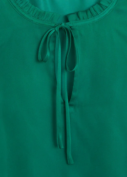 blusa volantes mango s