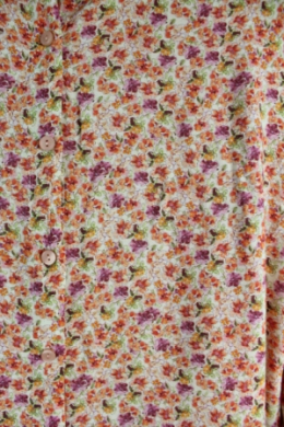 camisa oversize floral s
