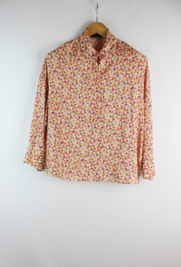 camisa oversize floral s