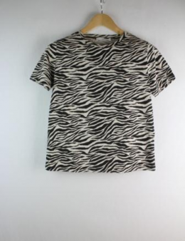 camiseta animal print mango s