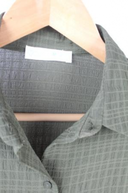 camisa oversize verde primark