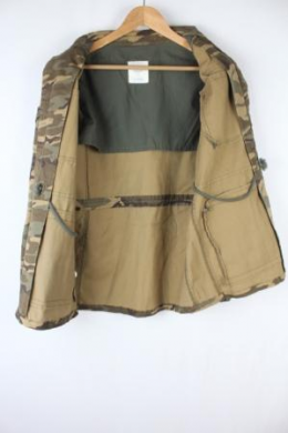 chaqueta o sobrecamisa camuflaje hombre mango