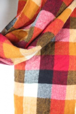 bufanda tartan multicolor