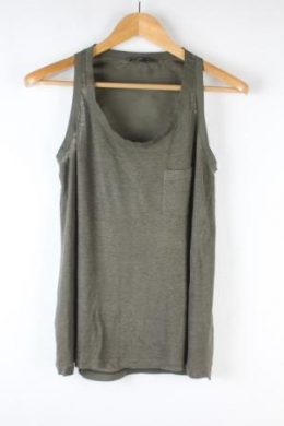 camiseta  texturas verde mango