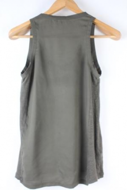 camiseta  texturas verde mango