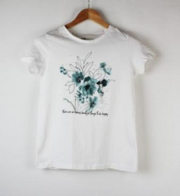 camiseta serigrafiada blanca tiffosi
