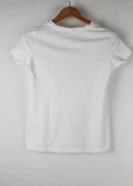 camiseta serigrafiada blanca tiffosi