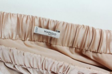 shorts deportivos satinado mango