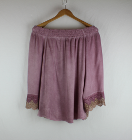 Blusa escote bardot