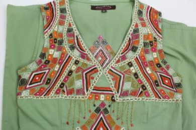vestido bordado chatik y kertan