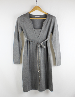 vestido punto promod