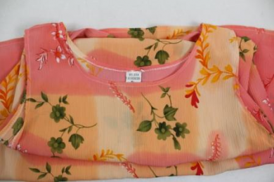 vestido estampado