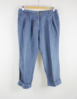 pantalon pinzas lino southern cotton