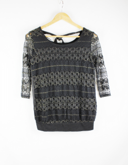 blusa encaje kiabi