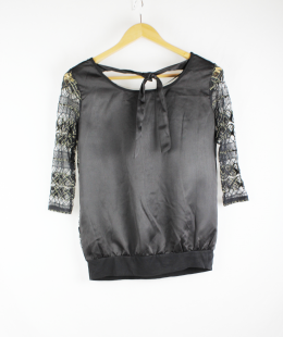 blusa encaje kiabi