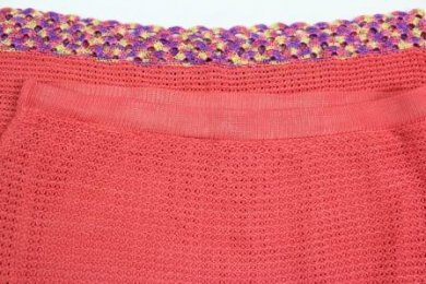 falda crochet espliego