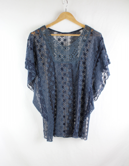 blusa encaje