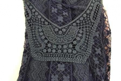 blusa encaje