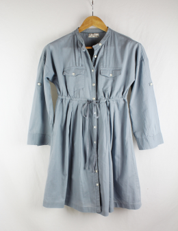 vestido camisero pull and bear