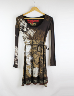 vestido punto desigual