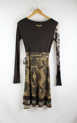vestido punto desigual
