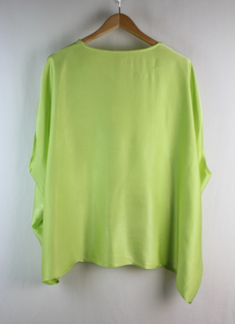 blusa oversize mujer verde XL