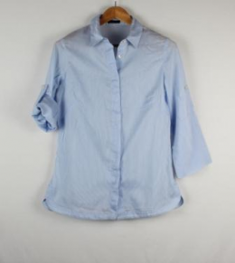 camisa rayas con seda lasserre