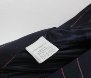 pantalon rayas lana lasserre