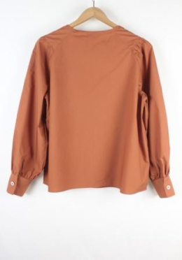 blusa mangas abullonada roberto verino
