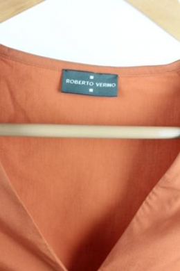 blusa mangas abullonada roberto verino