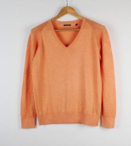 jersey algodon calado naranja ikks