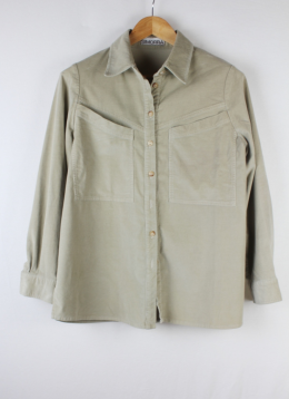 camisa micropana beige simorra