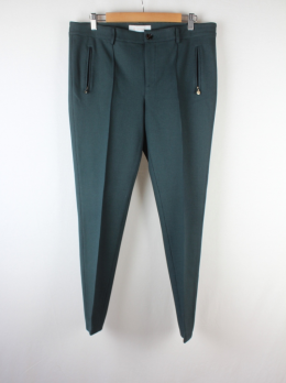 pantalon cuadros verde lasserre