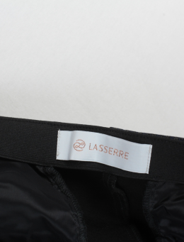 pantalon estampado azul lasserre