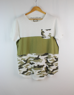 camiseta hombre pull and bear m/L