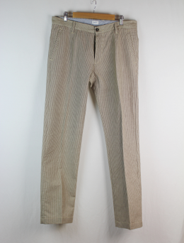 pantalon hombre lino rayas sisxty 48