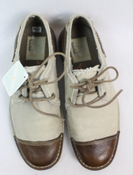 zapato piel/loneta timberland 43