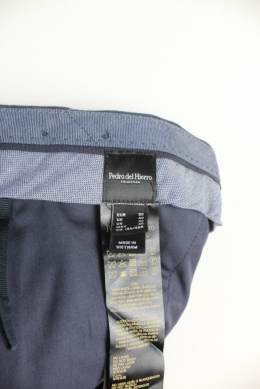 pantalon hombre lana azul pedro del hierro