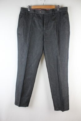 pantalon hombre lino gris ted baker